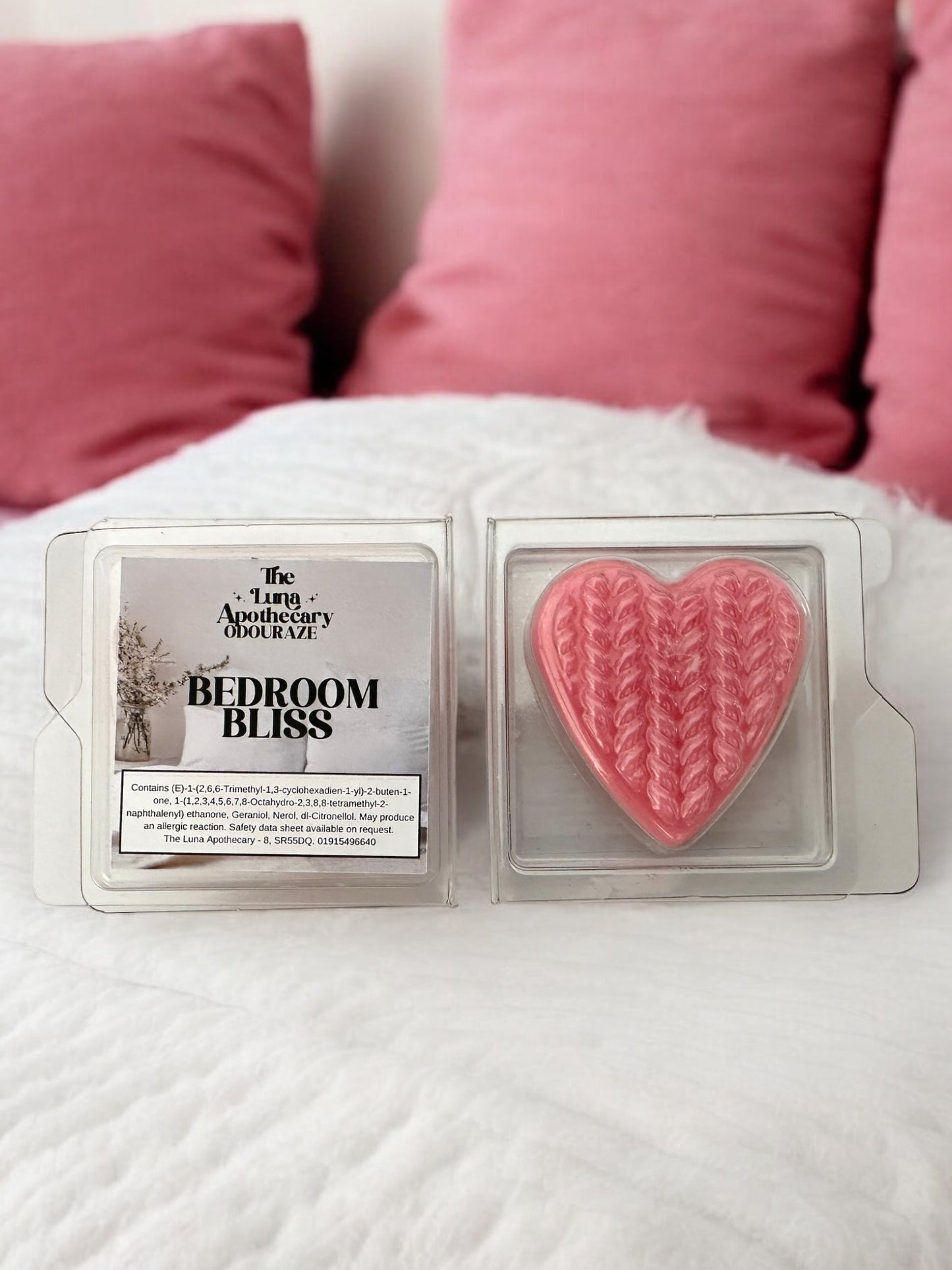 Bedroom Bliss Mini Heart Clam Odouraze Collection