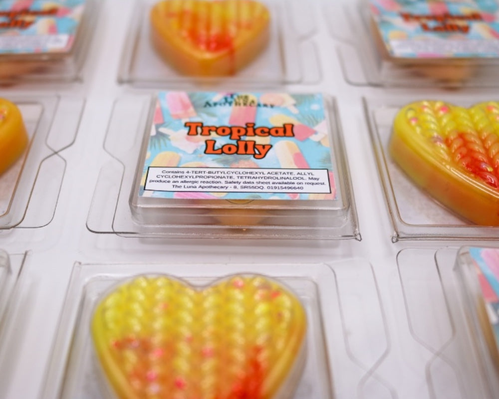 Tropical Lolly - Mini Heart Clams