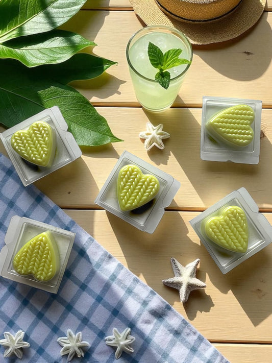 Summer Time Mini Heart Clam
