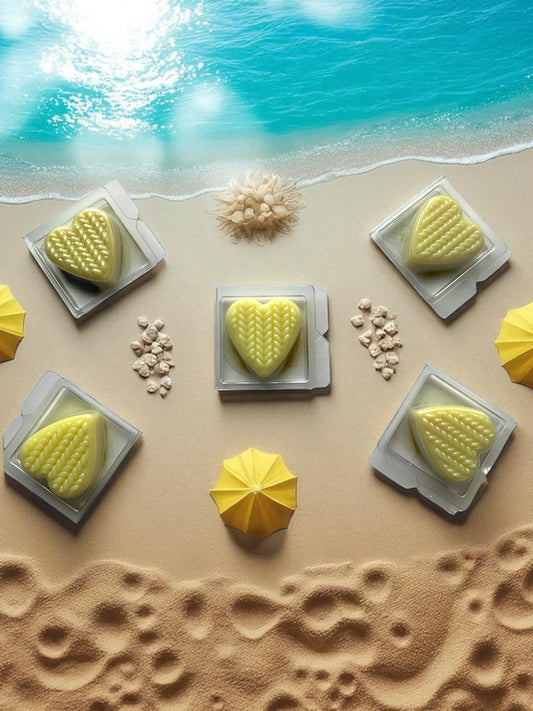 Life's A Beach Mini Heart Clam