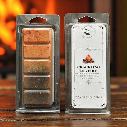 Crackling Log Fire Snapbar